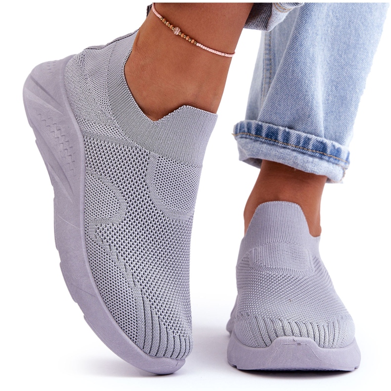 PG1 Ženske natikače Sive Claris siva