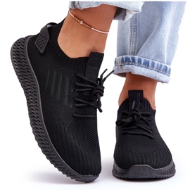 PG1 Zauna ženske tekstilne tenisice na slip-on crne crna