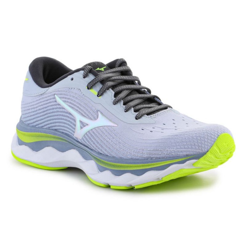Mizuno Wave Sky 5 W J1GD210203 tenisice za trčanje siva
