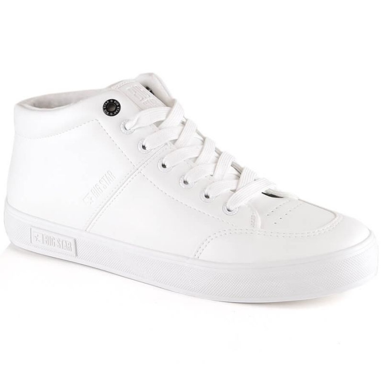 Big Star M INT1895A bijele izolirane sportske cipele za gležnjeve bijela