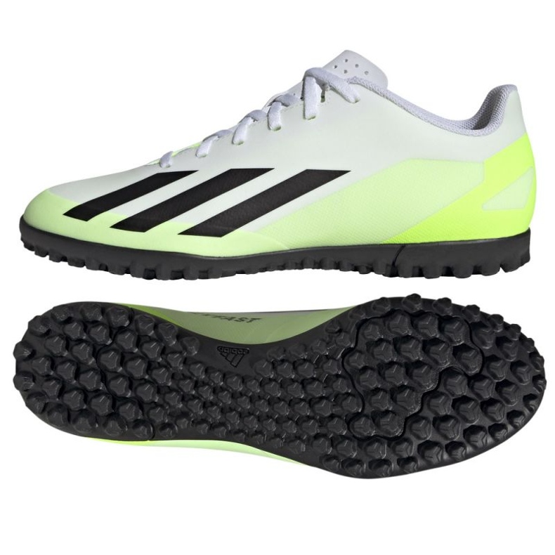 Adidas X Crazyfast.4 Tf M IE1583 tenisice za nogomet bijela bijela