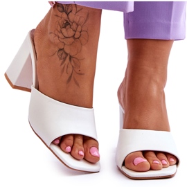 Ženske klasične papuče Bijela Loara