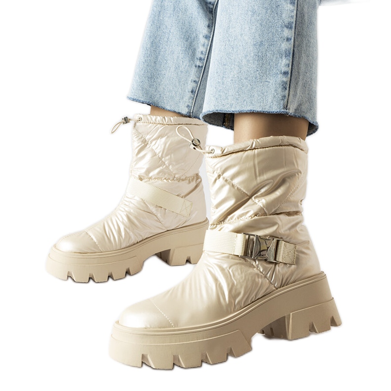 Bež čizme za snijeg Ambretta