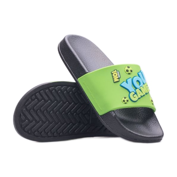 Coqui Jr. 6383-611-2214 papuče zelena