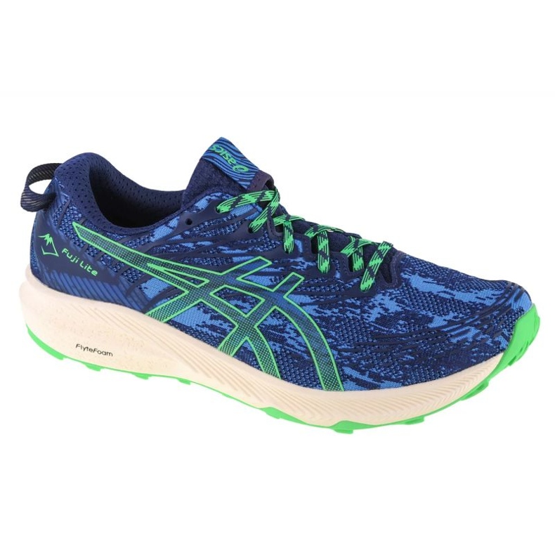 Asics Fuji Lite 3 M 1011B467-400 tenisice za trčanje plava