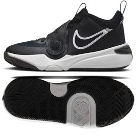 Nike Team Hustle D 11 Jr DV8996 002 tenisice za košarku crna crna