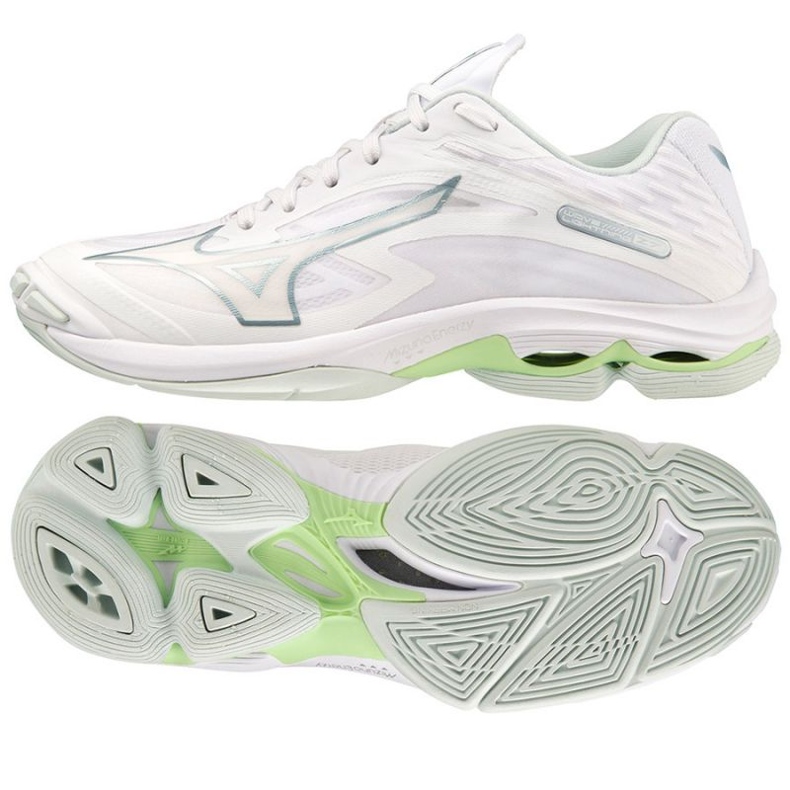 Mizuno Wave Lightning Z7 W V1GC220037 tenisice za odbojku bijela bijela