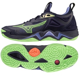 Tenisice za odbojku Mizuno Wave Momentum 3 M V1GA231211 tamnoplava plava