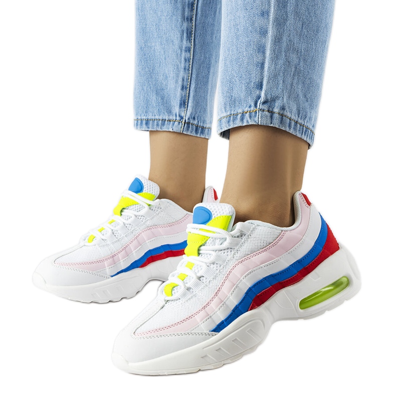 Inna Bijele tenisice sa šarenim umetcima iz Joline bijela