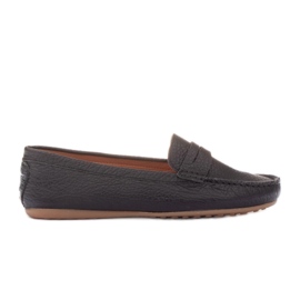 Marco Shoes Loaferice s fleksibilnim potplatom crno