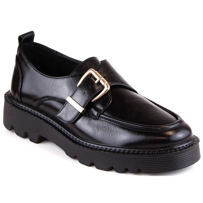 Ženske cipele na platformu sa crnom kopčom Vinceza 58184