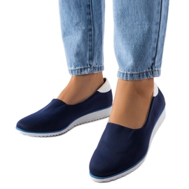 Alfonsi tamnoplave elastične tenisice plava