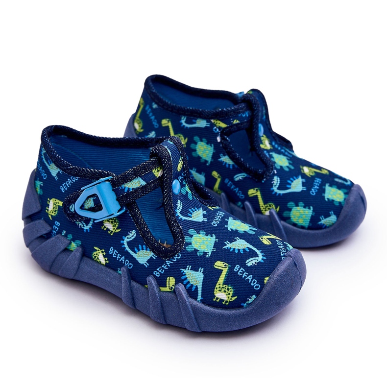 BEFADO S.A. Cipele papuče Befado Dinosaurs 110N464, plave plava