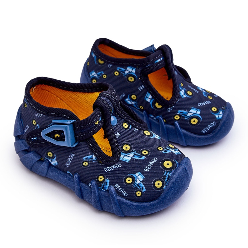 BEFADO S.A. Befado papuče za dječake Cipele 110P477 tamnoplave plava