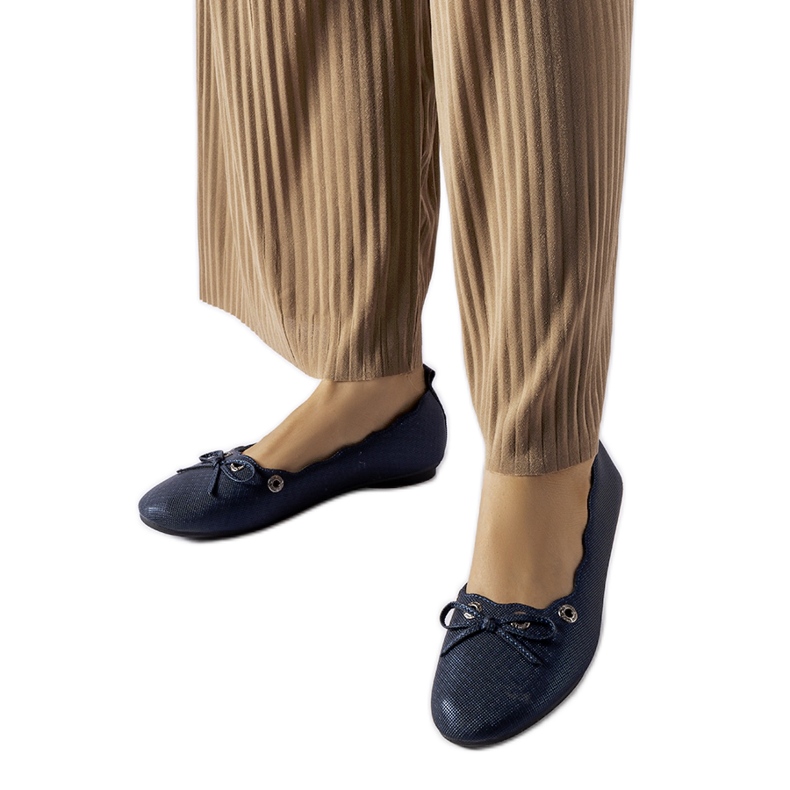 Mornarsko plave Toft balerinke plava