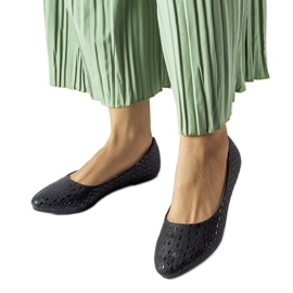 Crne balerinke s Natalino reljefom crna