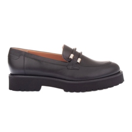 Marco Shoes Lagane mokasine crno