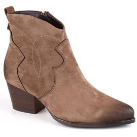 Izolirane čizme Potocki W WOL182 smeđe smeđa