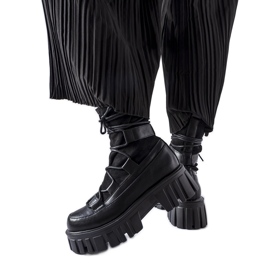 Crne sock čizme s Colce gazištem crna