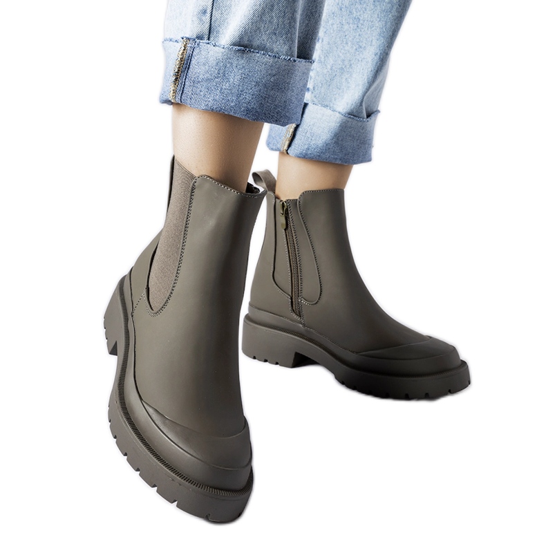 Detis zelene ženske čizme zelena