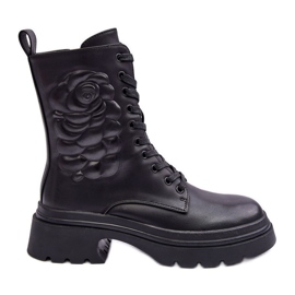 Izolirane kožne radne čizme S.Barski MR870-25 crne crna