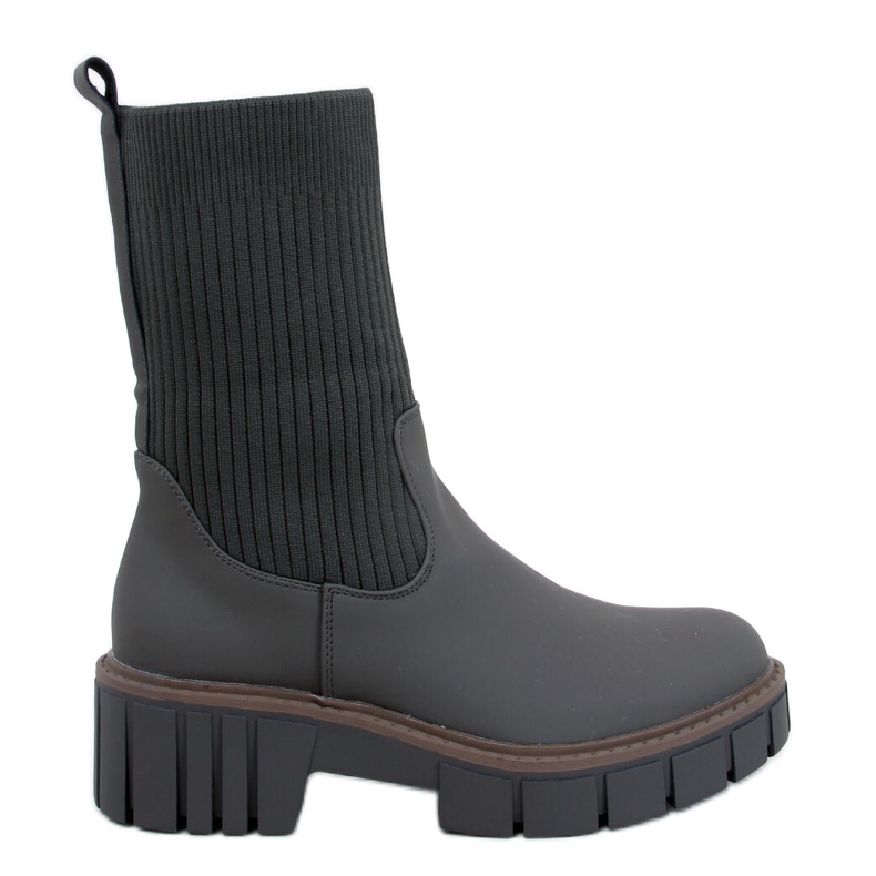 Ruddins Kaki visoke Chelsea čizme s fleksibilnim gornjištem zelena