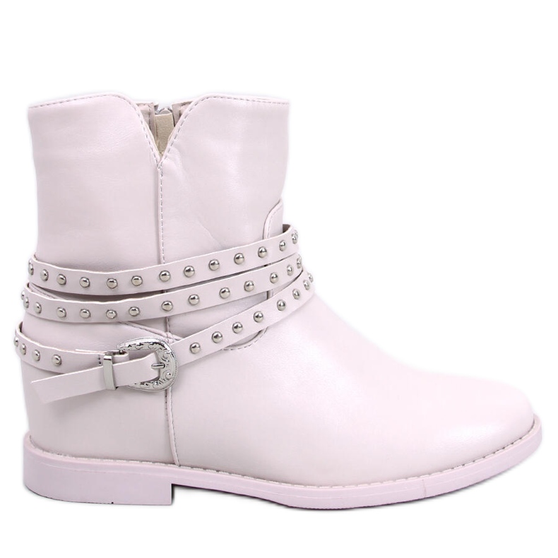 Bež gležnjače na klin Stovall