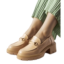 Fabrizio bež cipele na visoku petu