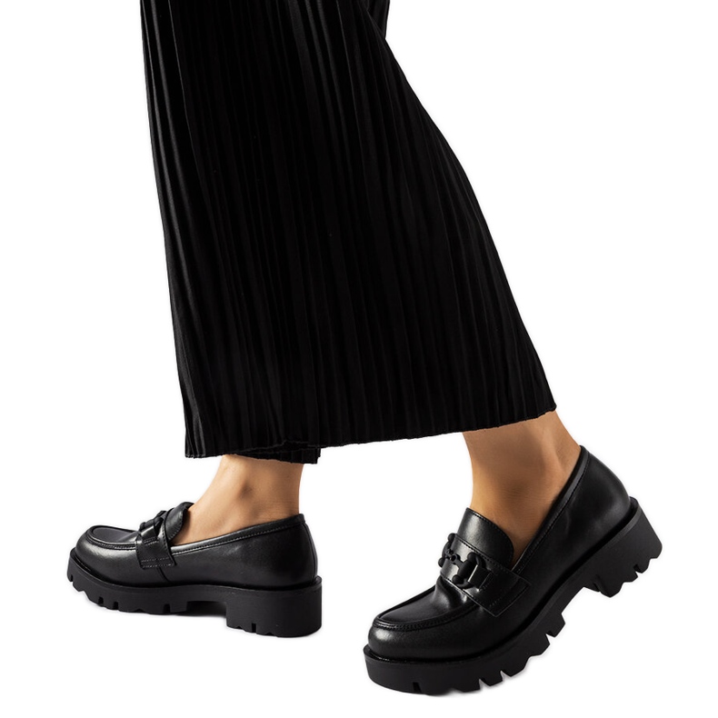 Inna Crne cipele s kožnim uloškom marke Fauna crno