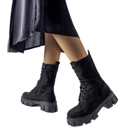 Radni od crnog eko antilopa s gazištem Ines crna