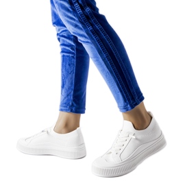 Bijeli slip on Callimaco tenisice bijela