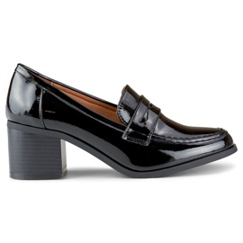 Ženske crne niske cipele crna