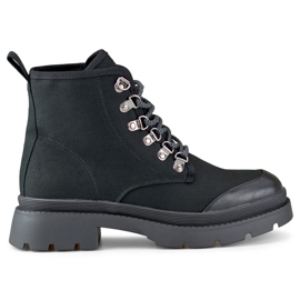 Visoke ženske tenisice koje imitiraju gležnjače crno