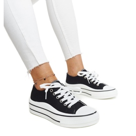 Dima crne tenisice s debelim potplatom crna