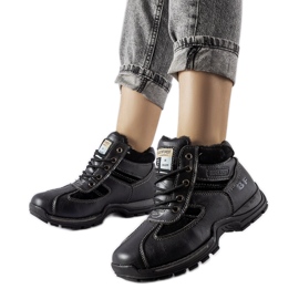 Black Falla zimski radnici crna