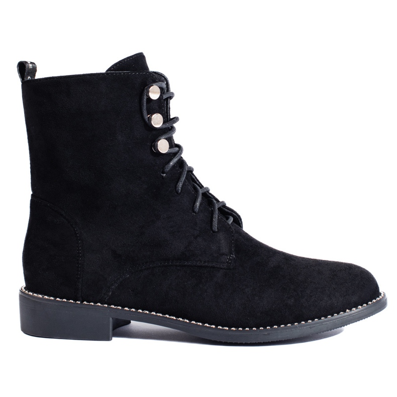 Shelovet ženska radna odjeća od crne antilop kože crno