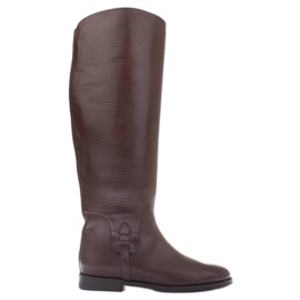 Marco Shoes Široke čizme Marley smeđa