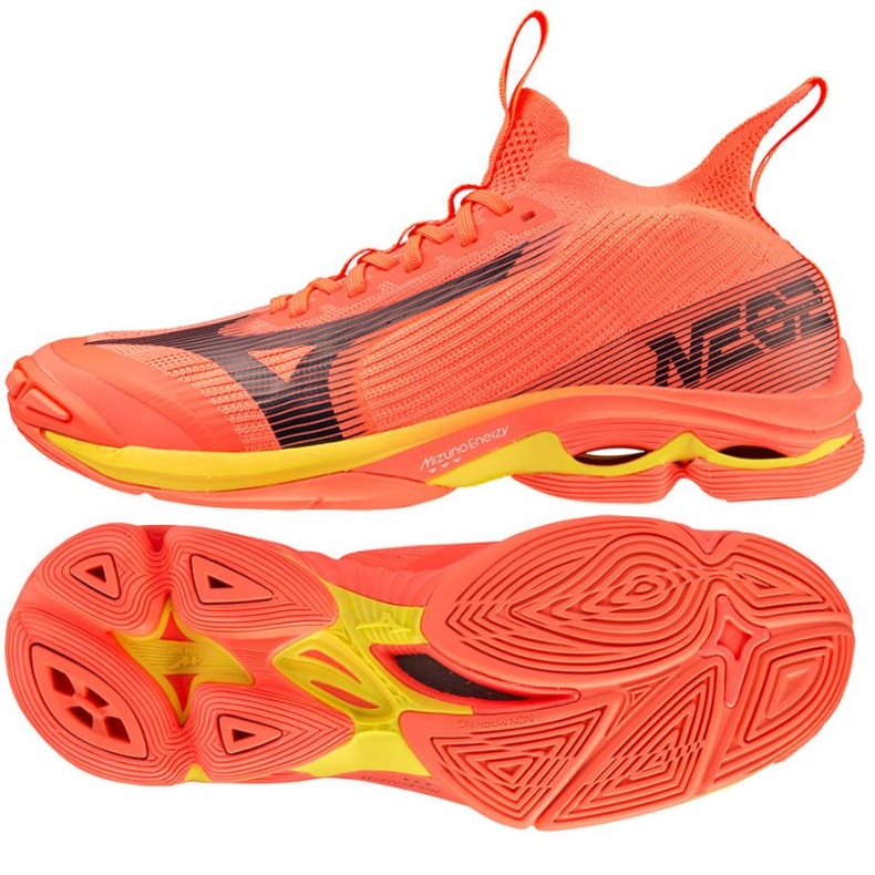 Cipele Mizuno Wave Lighting Neo2 M V1GA220202 crvena