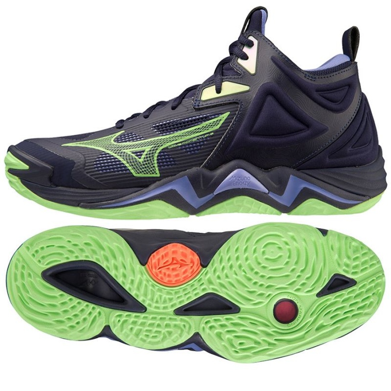 Cipele Mizuno Wave Momentum 3 Mid M V1GA231711 plava