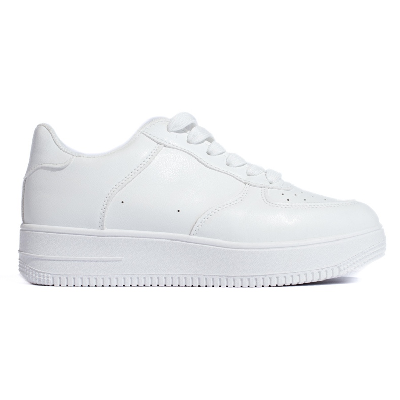 W. Potocki Bijele Shelovet tenisice s platformom bijela