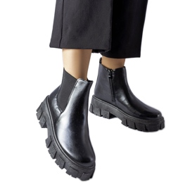 Crne masivne Petronio gležnjače crna