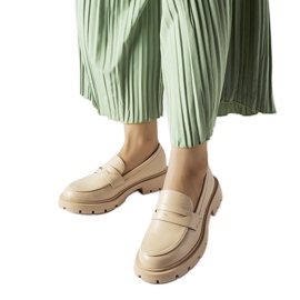 Bež elegantne Puccianiello natikače