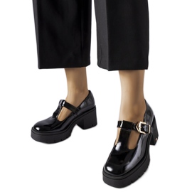 Crne cipele Karino 4821/090-P BLACK/NAPLAK crna