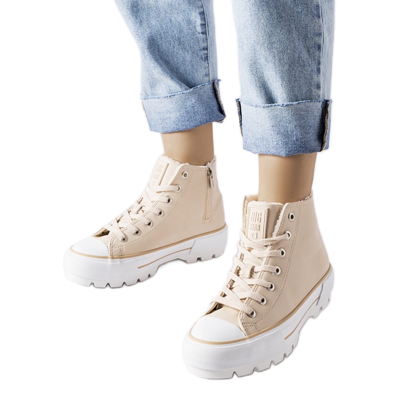 Bež izolirane tenisice Big Star MM274038