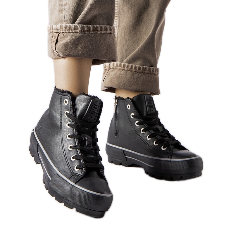 Crne izolirane tenisice Big Star MM274039 crno