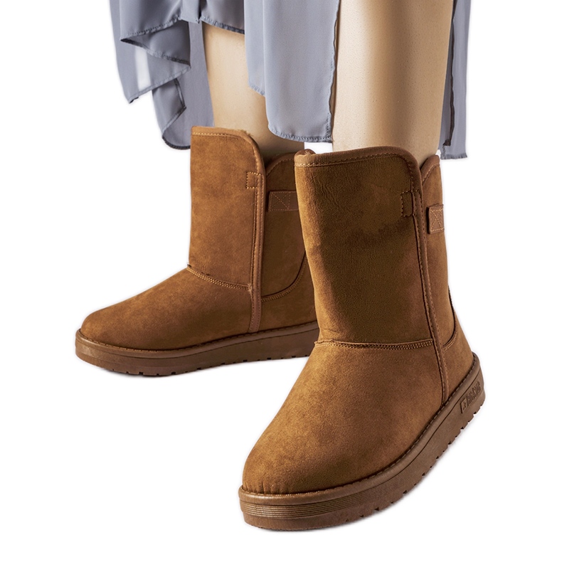 Smeđe čizme za snijeg Big Star KK274616 smeđa