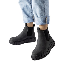 Crne gležnjače Big Star MM274324 crna