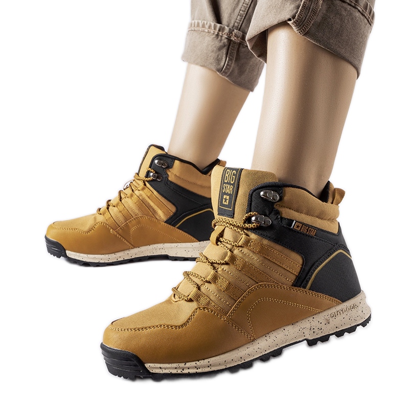 Smeđe Big Star čizme KK274609 smeđa