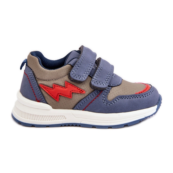 News Dječja sportska obuća s čičak plavom bojom Hemmani plava