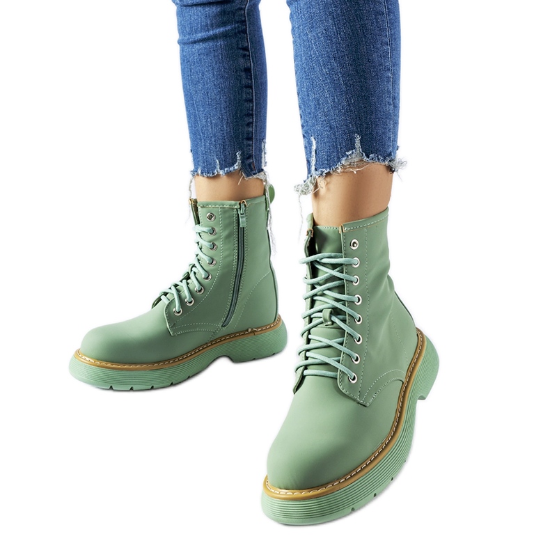 Inna Zelene klasične Benvenuto čizme zelena